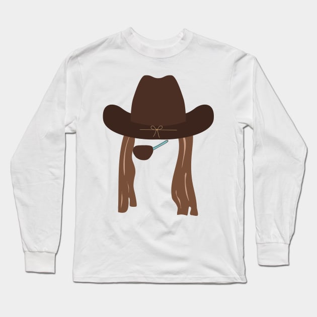 Carl Grimes Long Sleeve T-Shirt by Ckrispy